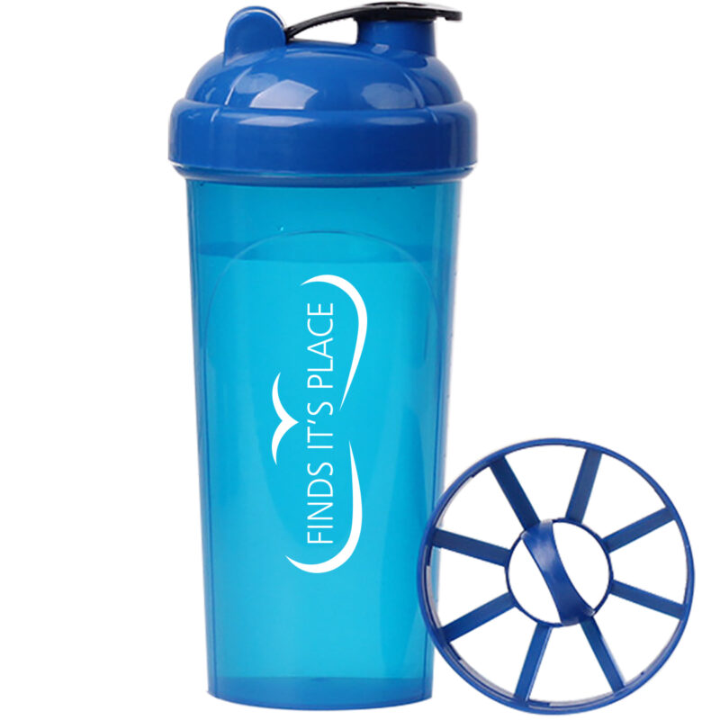 Translucent Sports Shaker Bottle - 24 oz.