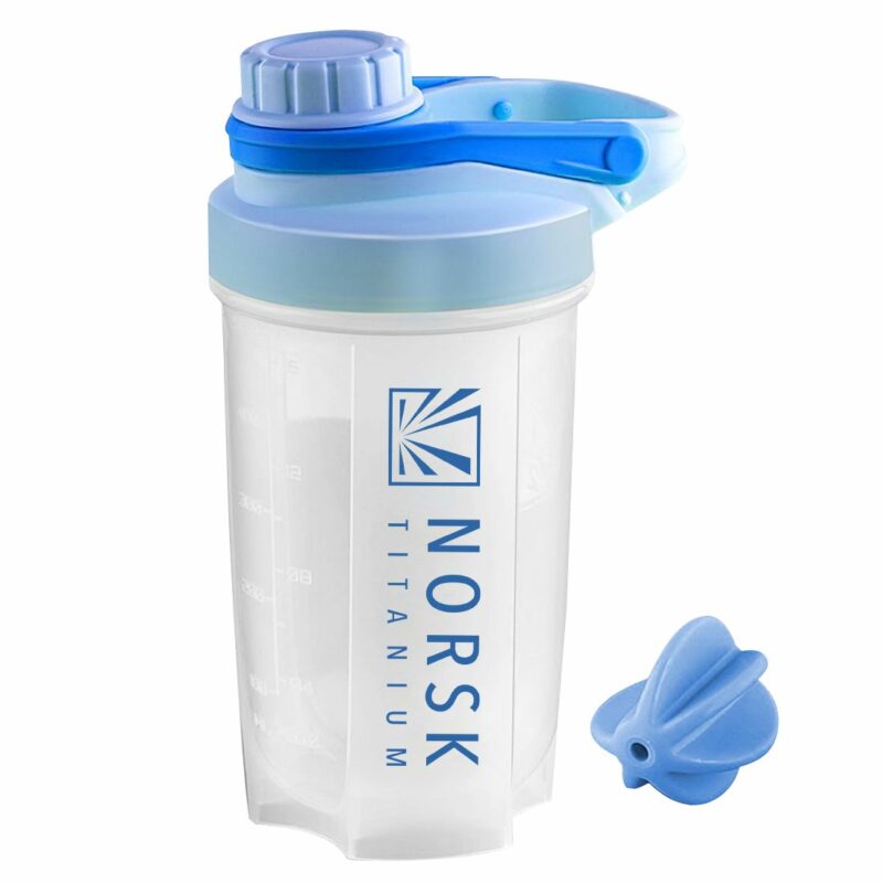 Shaker & Mixer Bottle w/ Twist Cap - 17 oz.
