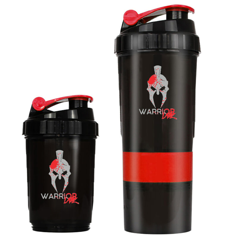 Portable 3-in-1 Storage Shaker Bottle - 17 oz.