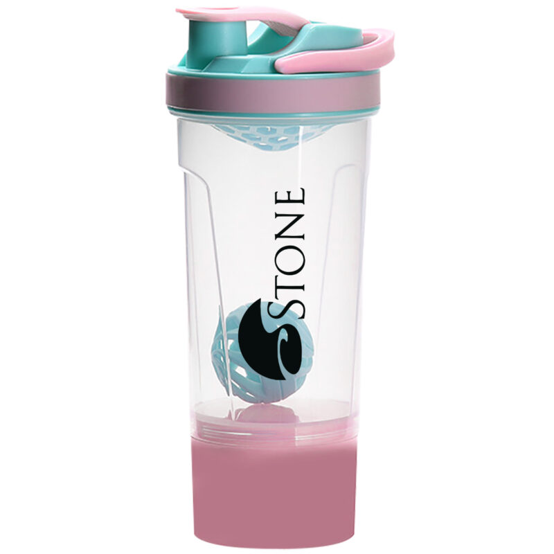 Shaker Bottle w/ Storage - 24 oz.