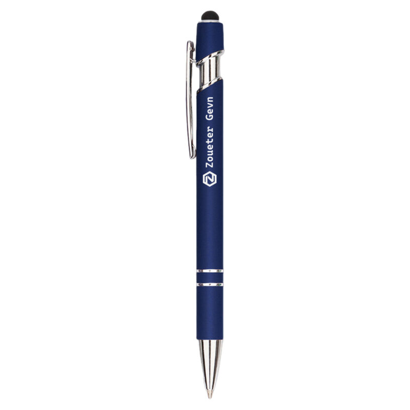 Custom Rubberized Aluminum Stylus Pen