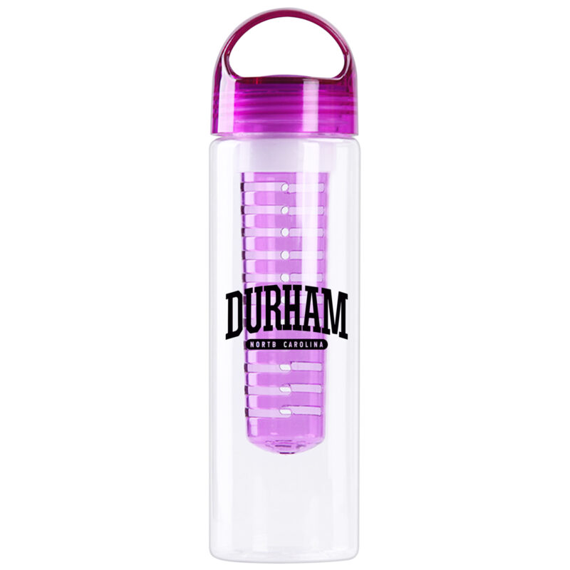 Custom Water Bottle w/ Fruit Infuser - 23.5 oz.