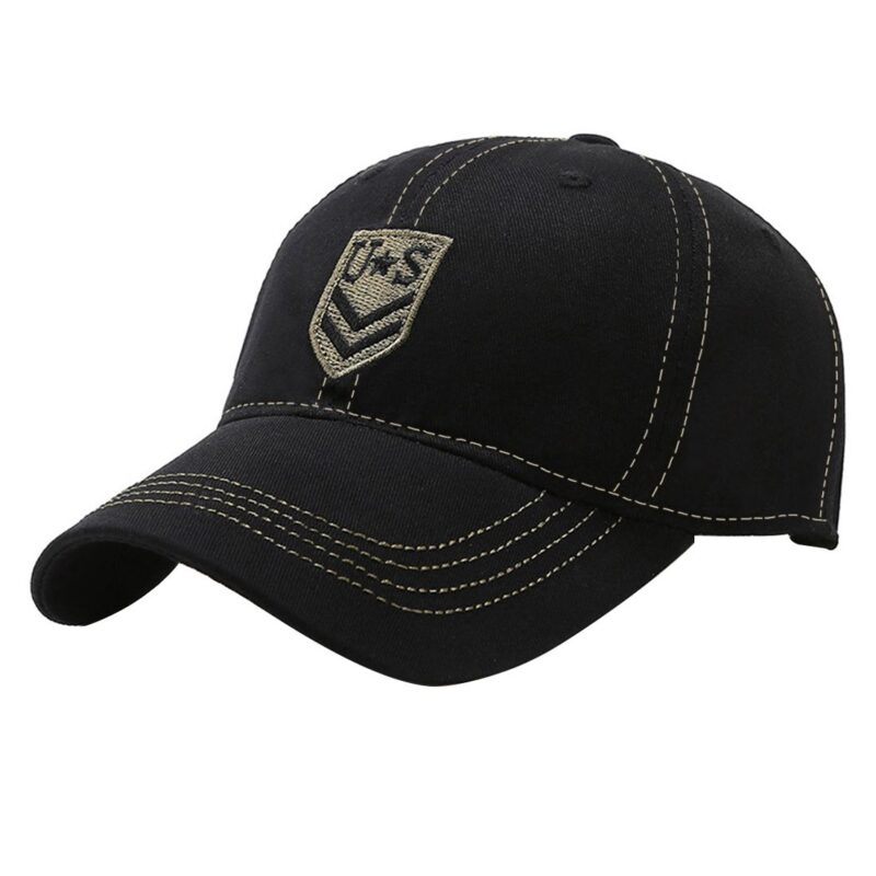 Structured Contrast Stitch Custom Caps